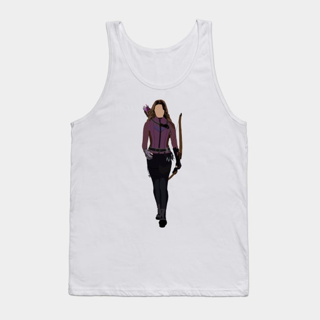 Purple arrow girl Tank Top by basicallyamess